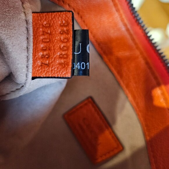 Gucci ‘Aphrodite Mini’ handbag orange - Picture 13 of 15